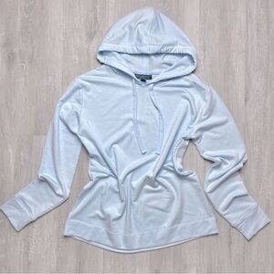 Karen Scott Women's XS NWT Light Blue Hoodie Sweatshirt New